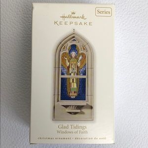 Glad Tidings Windows is Faith Hallmark Ornament